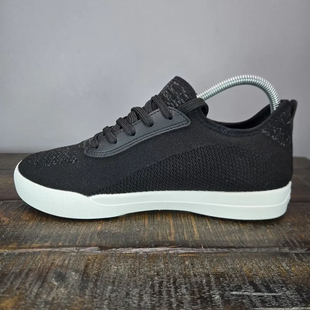 NEW Vessi Weekend 1.5 Sneaker Womens Size 6 Waterproof Shoes Asphalt Black White